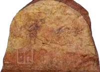 · Representación de El Buen Pastor, las Ovejas (a la derecha) y Adam y Eva (bajo “el Buen Pastor”) · · Pared del Baptisterio de la Domus Ecclesiae de Dura Europos · · S. III d. JC. · Fuente imagen: “Universidad de Yale” · Representación de El Buen Pastor, las Ovejas (a la derecha) y Adam y Eva (bajo “el Buen Pastor”) · · Pared del Baptisterio de la Domus Ecclesiae de Dura Europos · · S. III d. JC. · Fuente imagen: “Universidad de Yale”