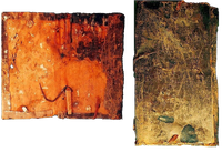 · Funda de piel del Códice I, Codex Jung, de la Biblioteca Copta de Nag Hammadi ·