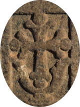 · Cruz nestoriana · Nestorian cross · Anuradhapura, Sri Lanka, s. VI d. JC ·