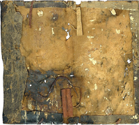 · Funda de piel del Codex I o Codex Jung de los Manuscritos de Nag Hammadi ·Schøyen Collection · Colección Schøyen · Funda de piel del Codex I o Codex Jung de los Manuscritos de Nag Hammadi ·Schøyen Collection · Colección Schøyen